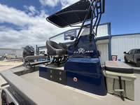 Jireh Shallow Draft Fishing Boat, built in Port O'Connor Texas.