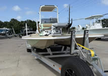 Jireh Shallow Draft Fishing Boat, built in Port O'Connor Texas.